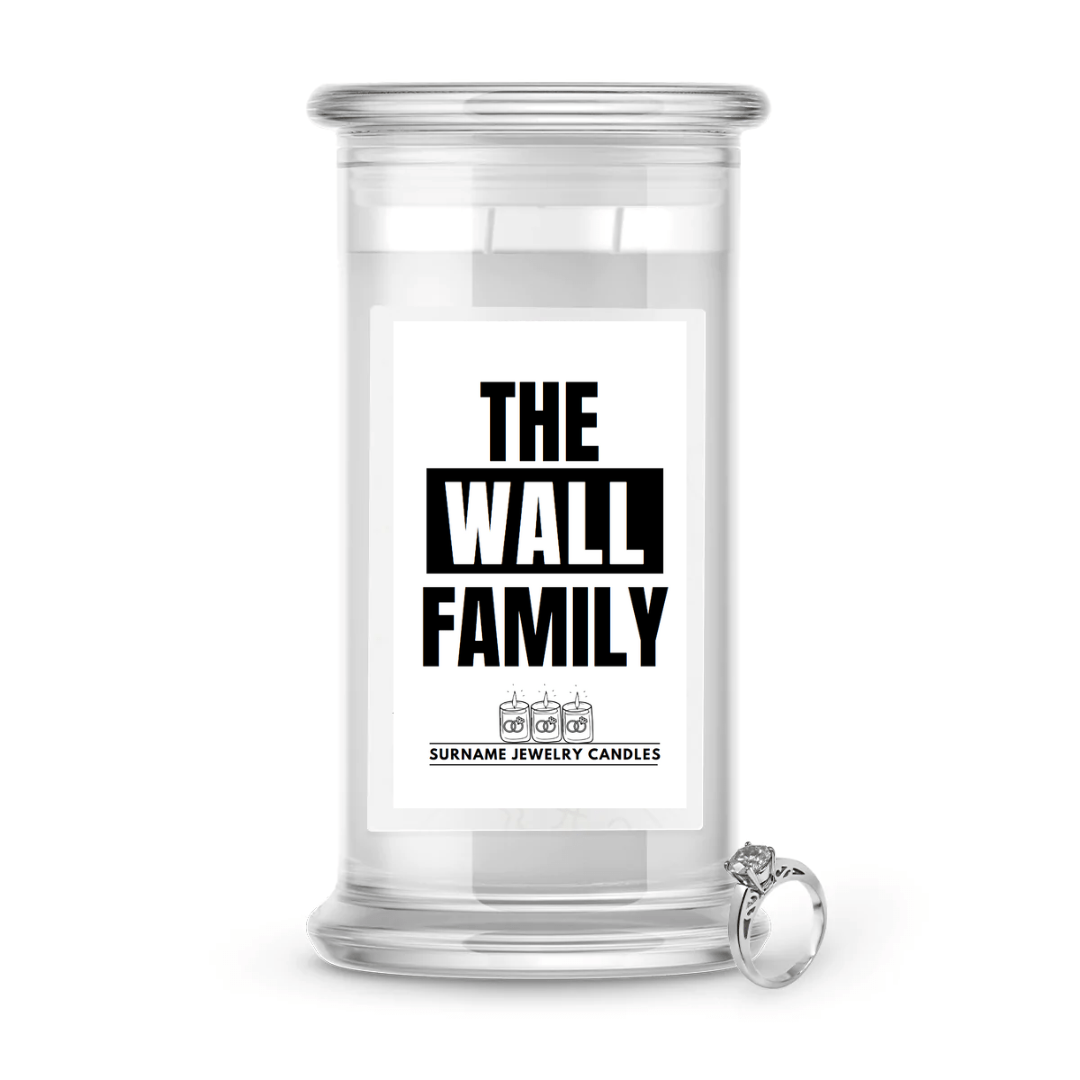 The Wall Family | Surname Jewelry Candles