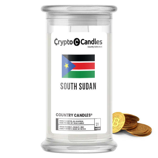 South Sudan Country Crypto Candles