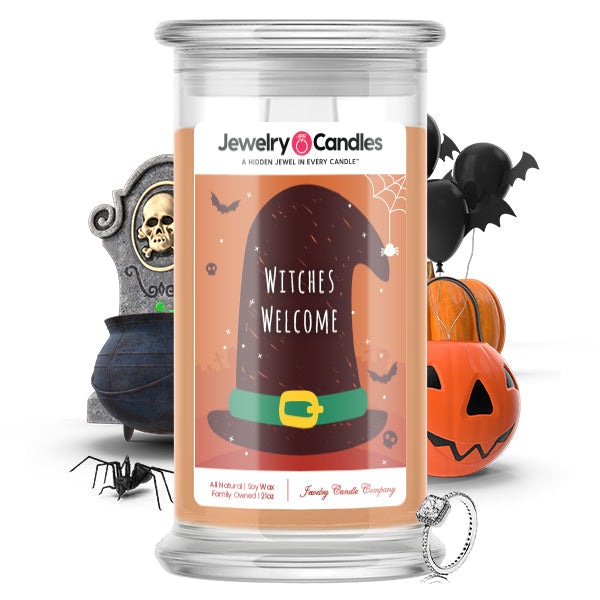 Witches Welcome Jewelry Candle