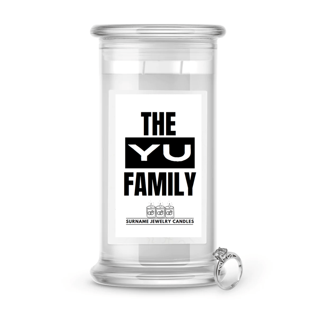 The YU Family | Surname Jewelry Candles