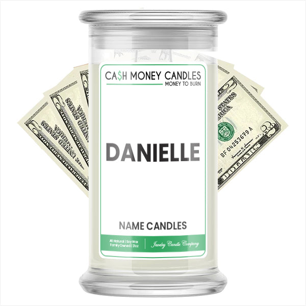 DANIELLE Name Cash Candles