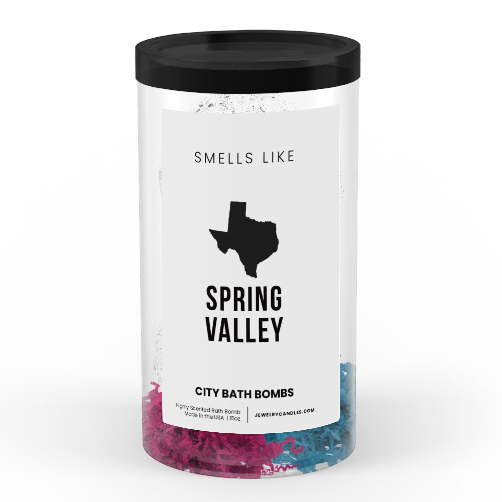 Smells Like Spring Valley City Bath Bombs