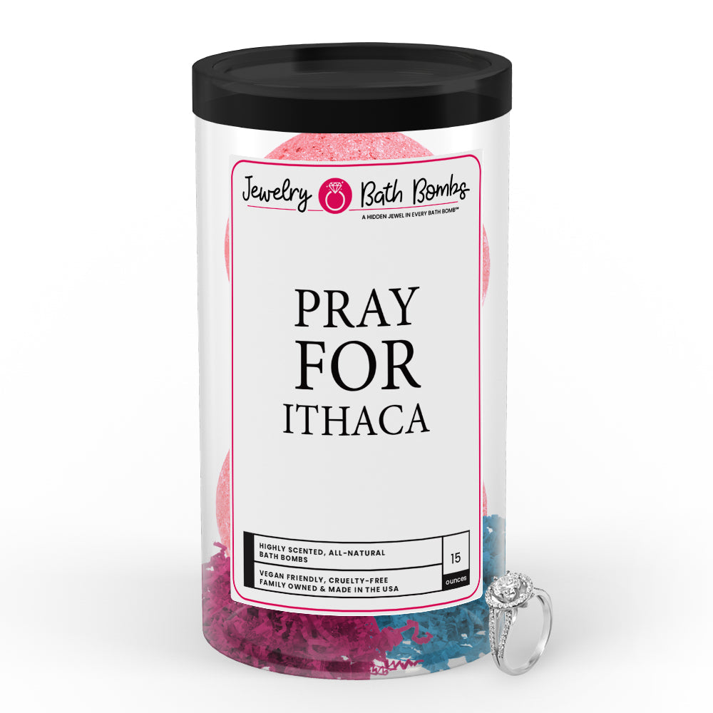 Pray For Ithaca Jewelry Bath Bomb