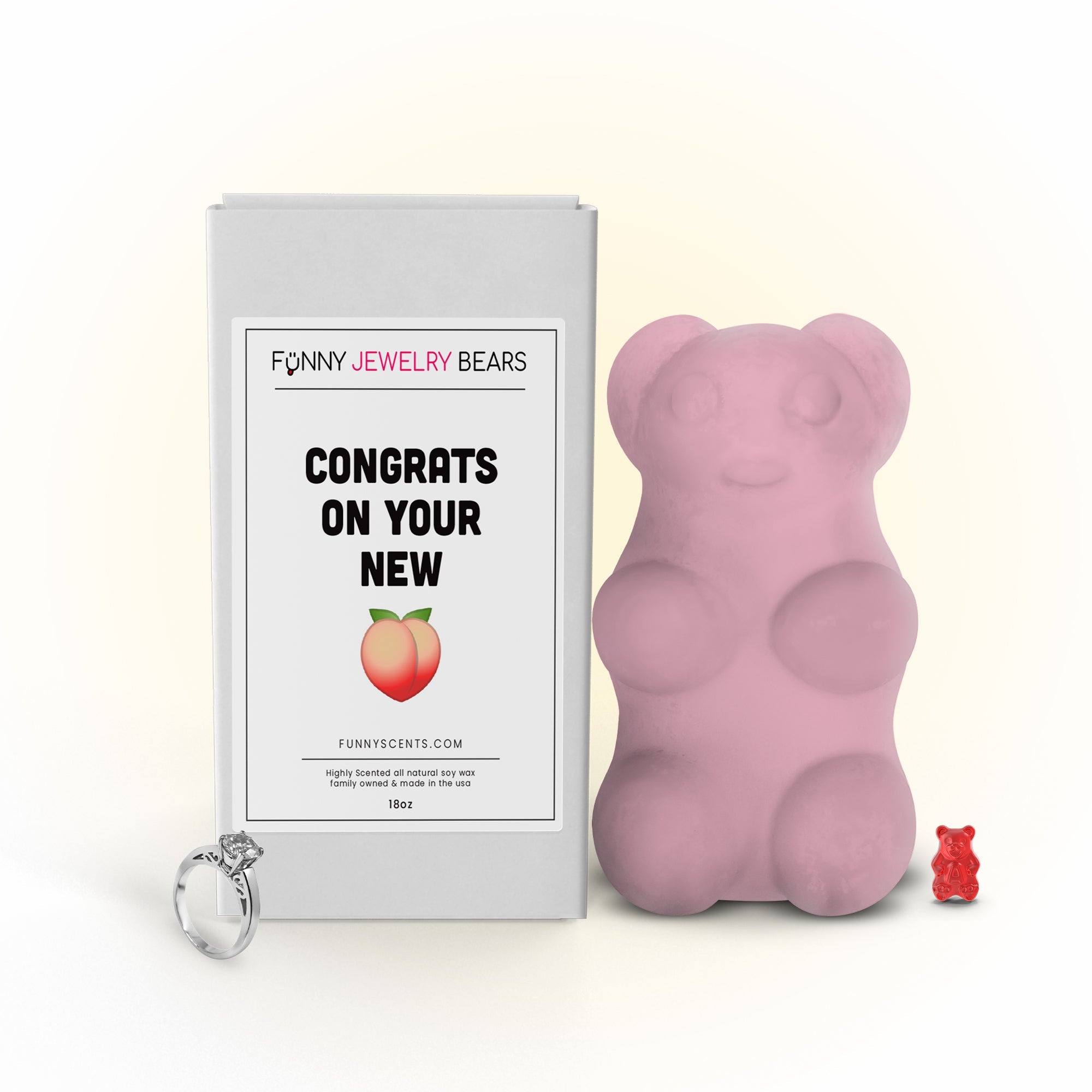 Congrats On New Car Funny Jewelry Bear Wax Melts