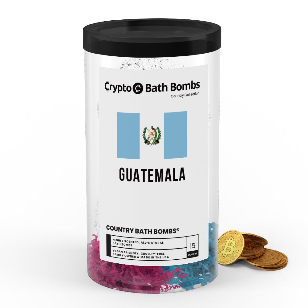 Guatemala Country Crypto Bath Bombs