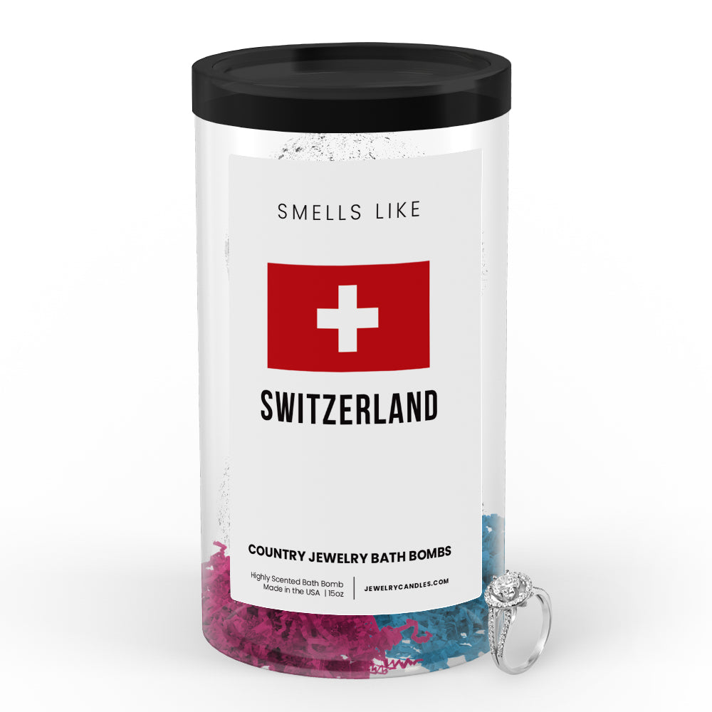 Smells Like Switzerland Country Jewelry Bath Bombs