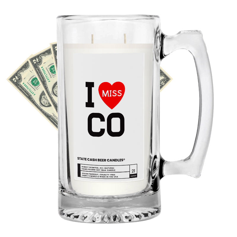 I miss CO State Cash Beer Candles