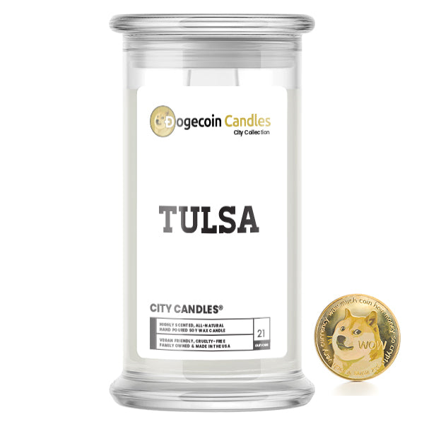 Tulsa City DogeCoin Candles