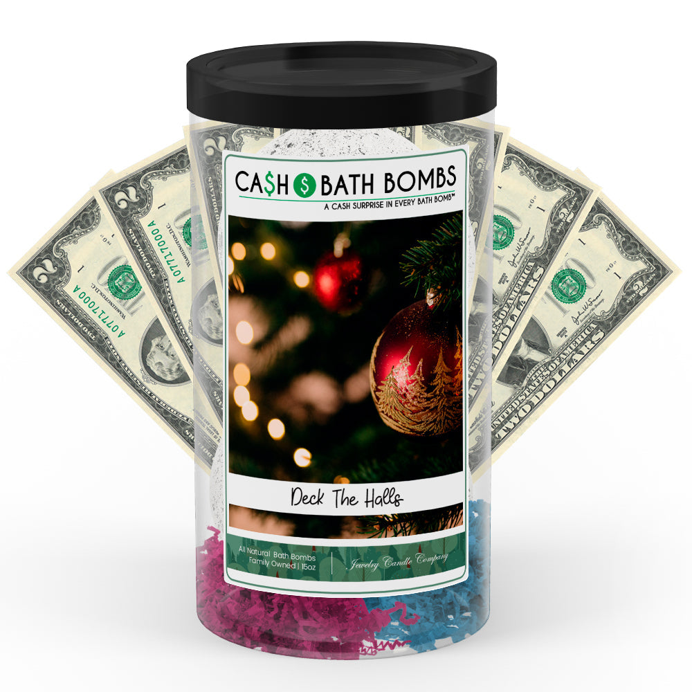 Deck The Halls Cash Bath Bomb