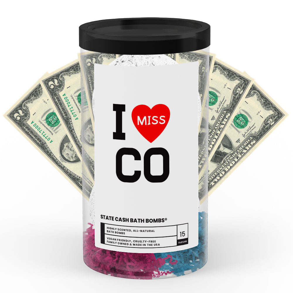 I miss CO State Cash Bath Bombs