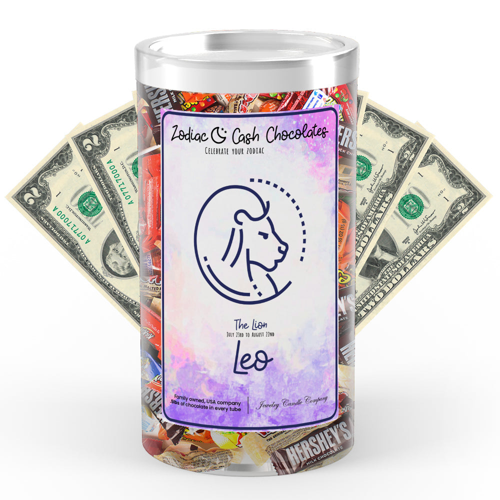 Leo Zodiac Cash Chocolates