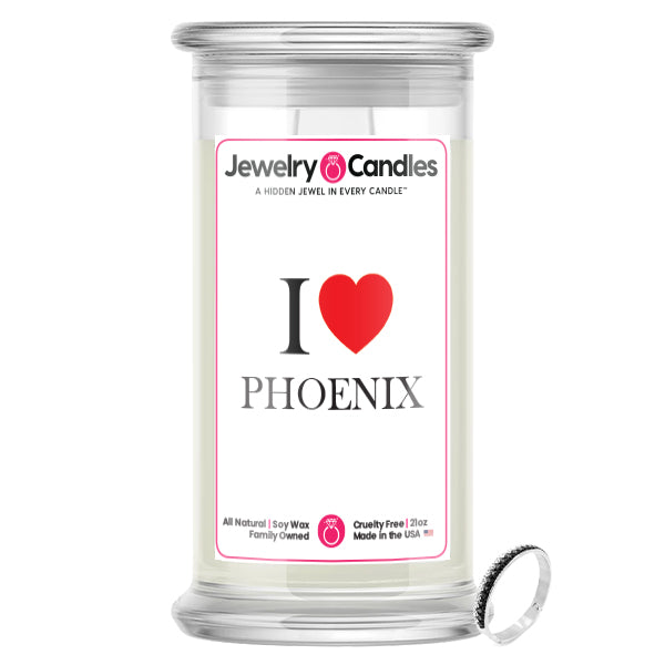 I Love PHOENIX Jewelry City Love Candles