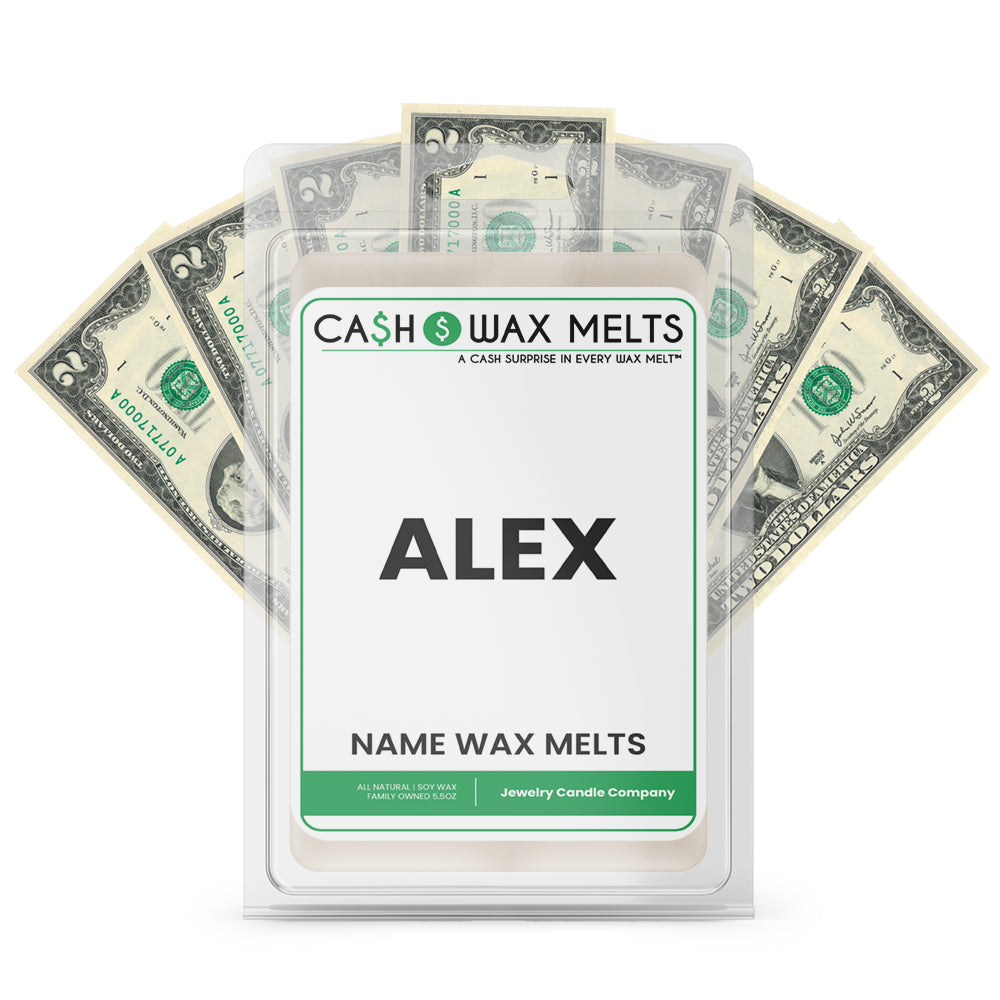 ALEX Name Cash Wax Melts