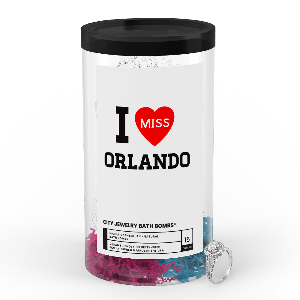 I miss Orlando City Jewelry Bath Bombs