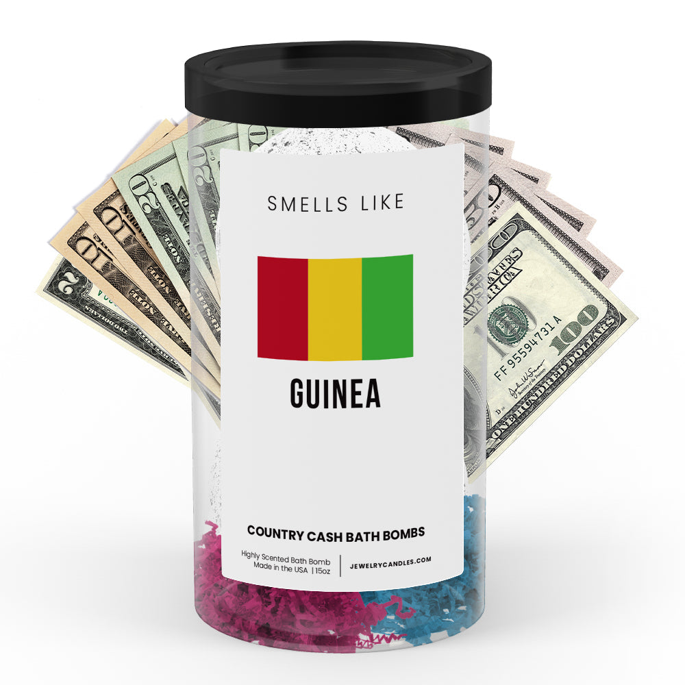 Smells Like Guinea Country Cash Bath Bombs