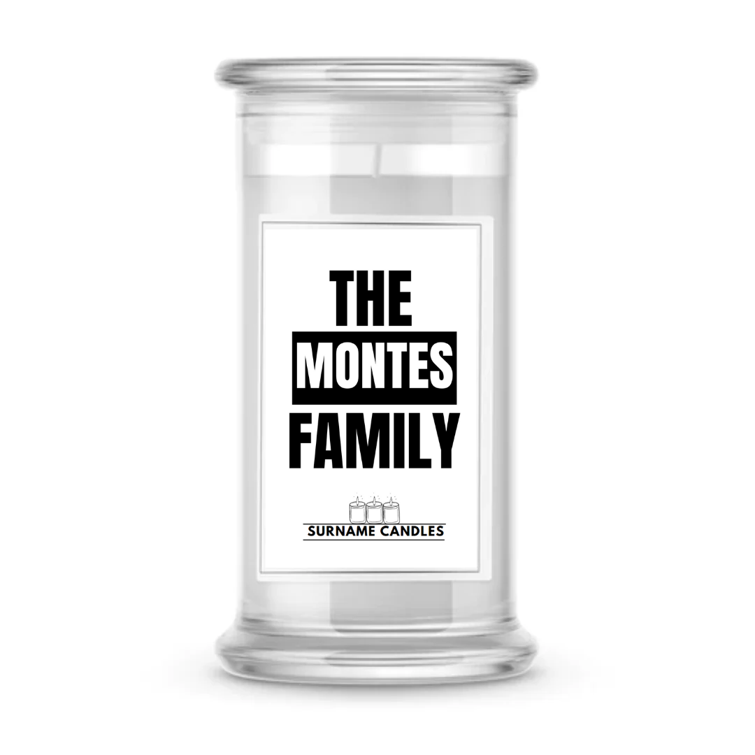 The Montes Family | Surname Candles