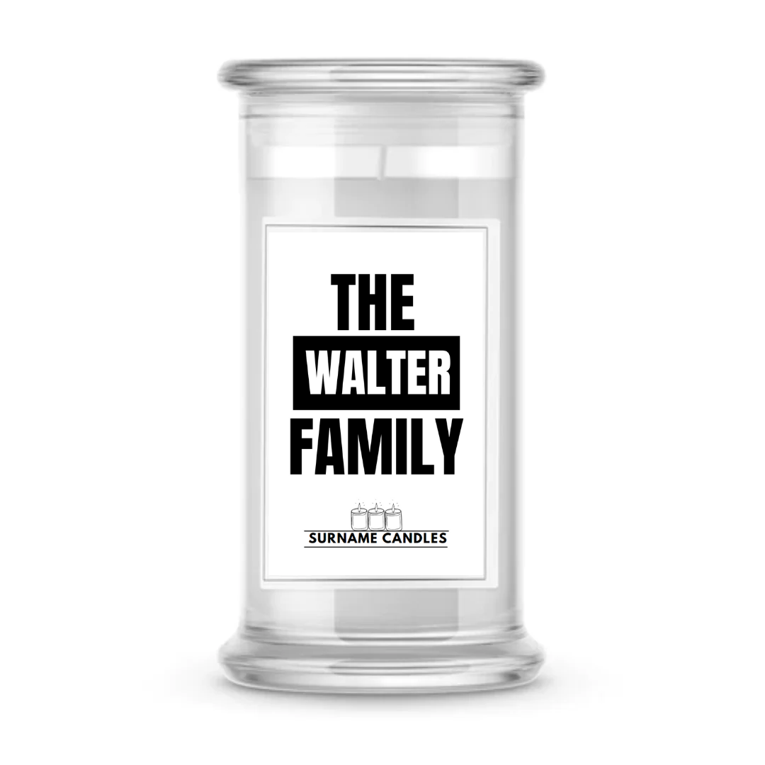 The Walter Family | Surname Candles