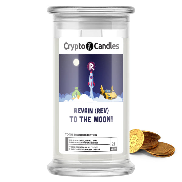 Revain (REV) To The Moon! Crypto Candles