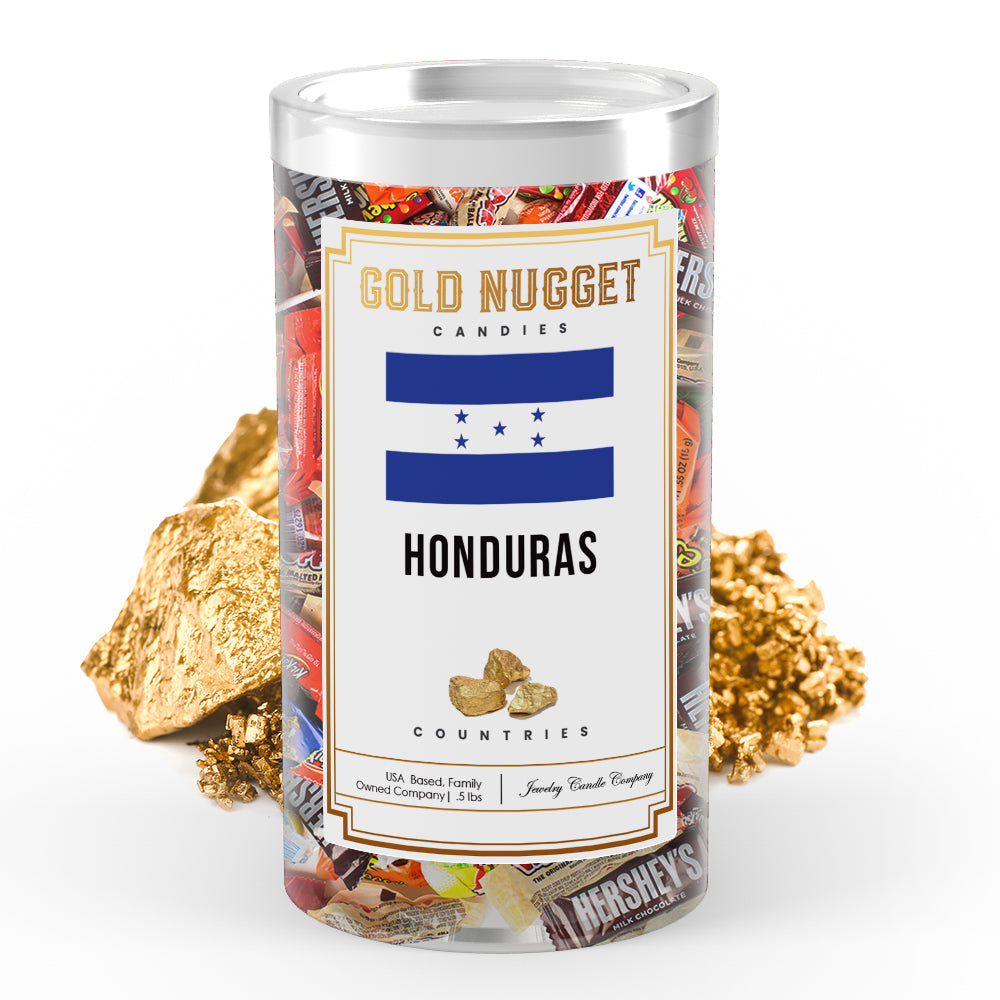 Honduras Countries Gold Nugget Candy