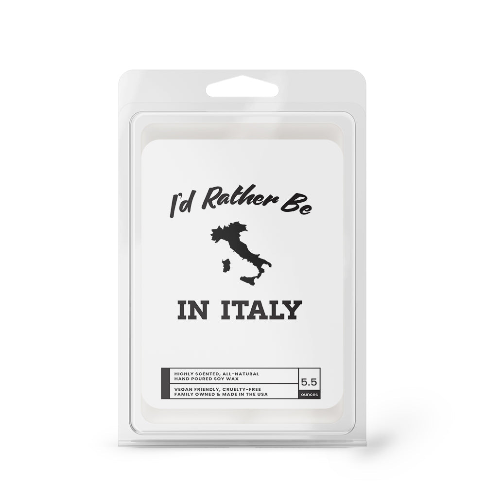 I'd rather be In Italy Wax Melts