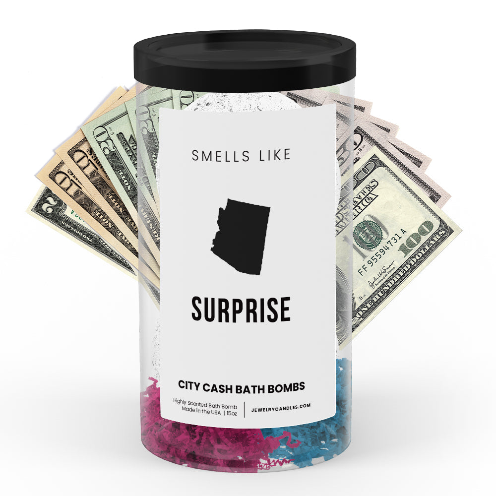Smells Like Surprise City Cash Bath Bombs