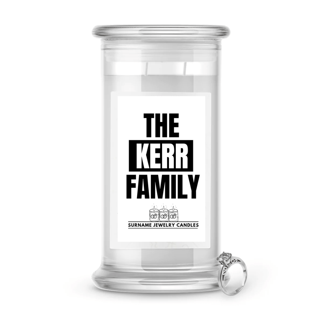 The Kerr Family | Surname Jewelry Candles