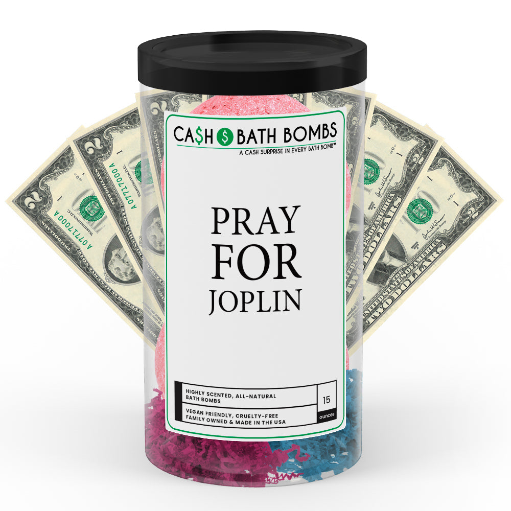 Pray For Joplin Cash Bath Bomb Tube