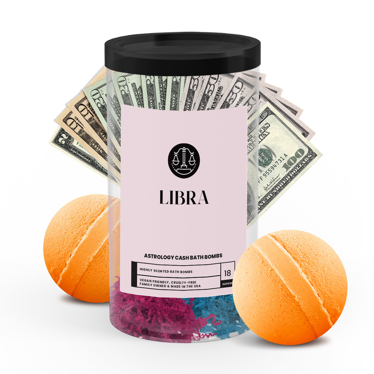 Libra Astrology Cash Bath Bombs