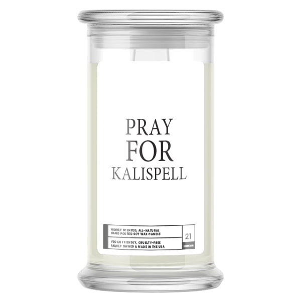 Pray For Kalispell Candle