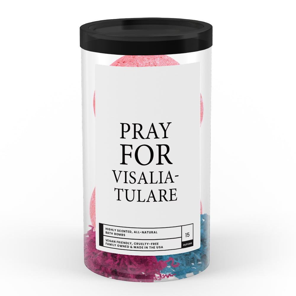Pray For Visaliatulare Bath Bomb Tube