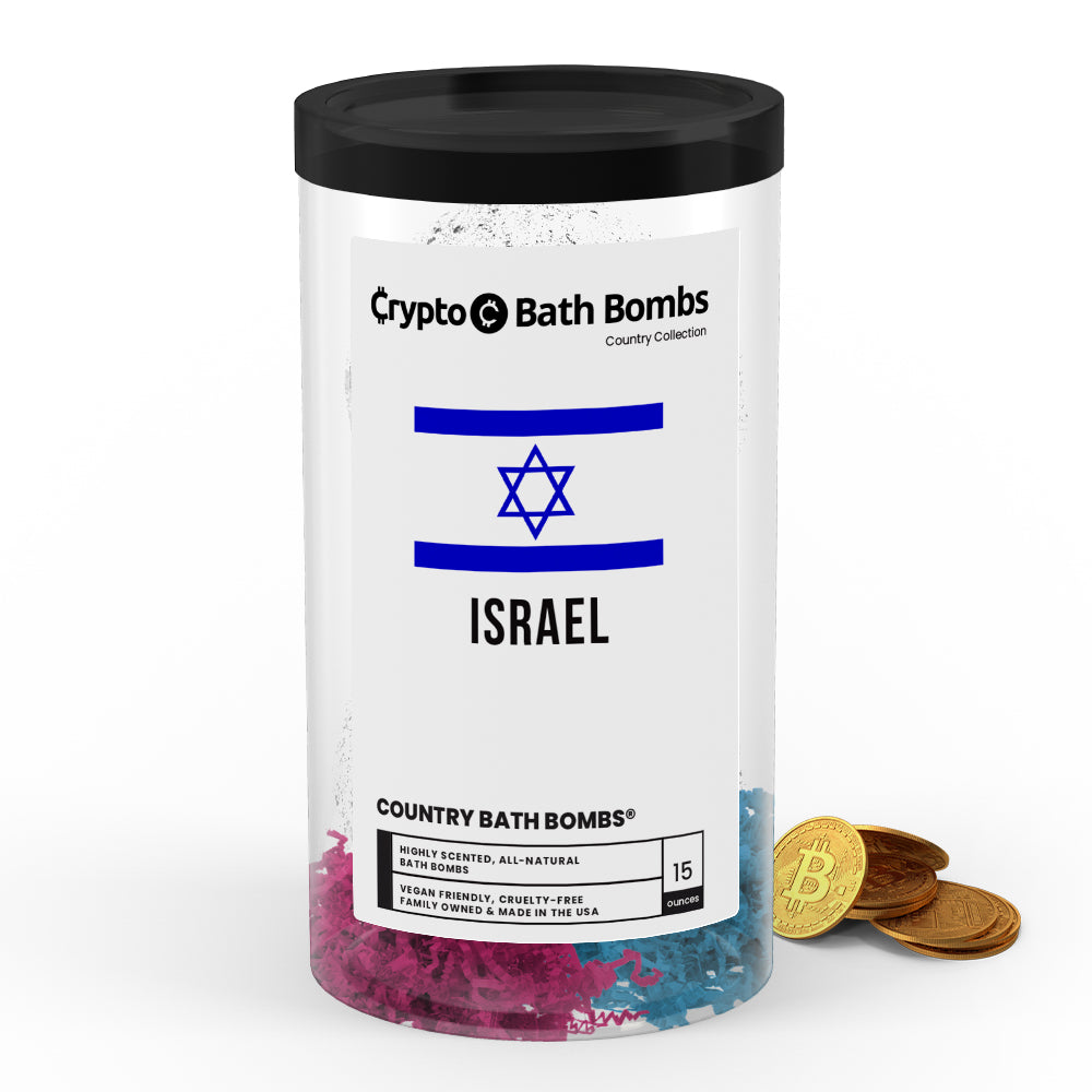 Israel Country Crypto Bath Bombs