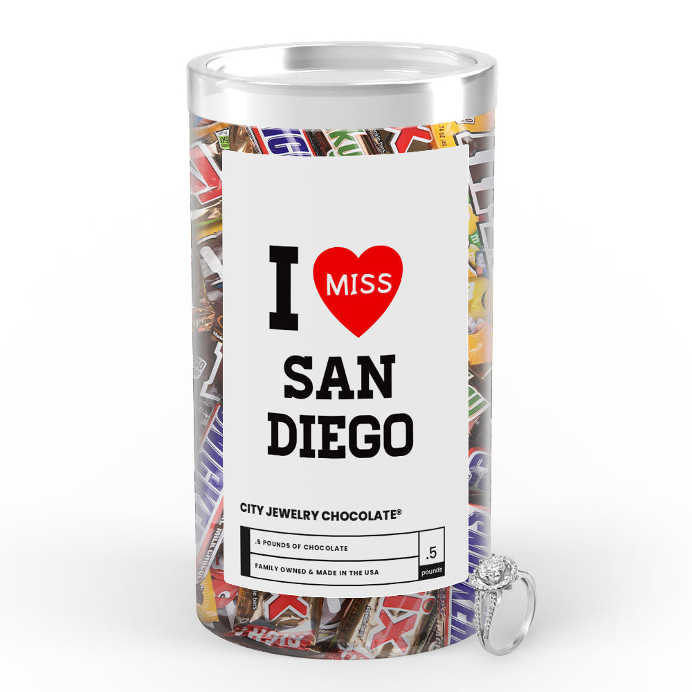 I miss San Diego City Jewelry Chocolate