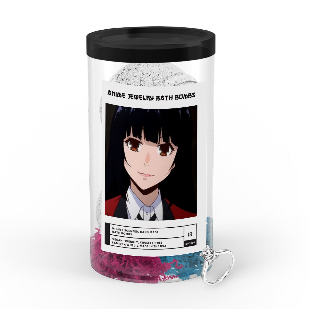 Jabami, Yumeko (蛇喰 夢子)  | Anime Jewelry Bath Bombs