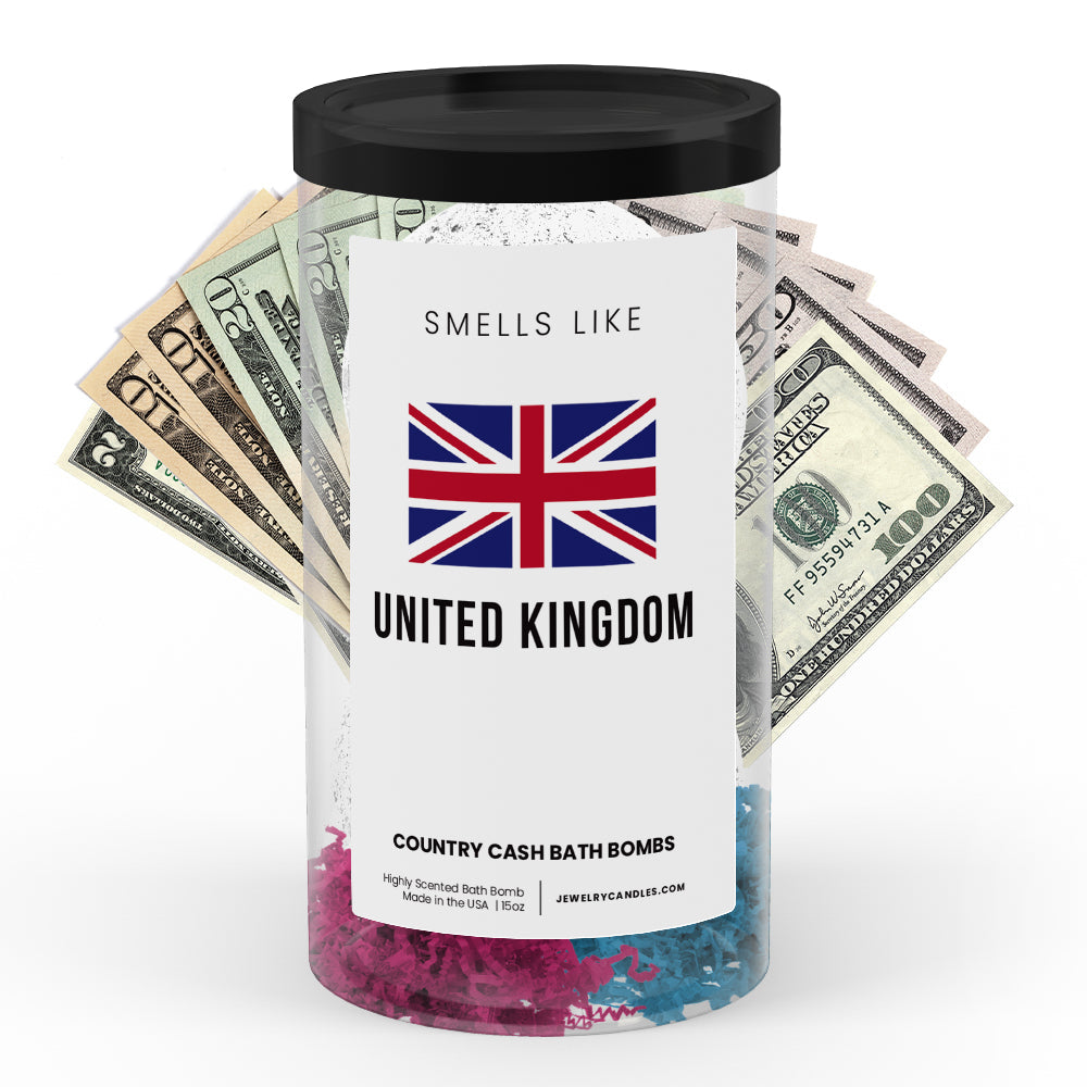Smells Like United Kingdom Country Cash Bath Bombs