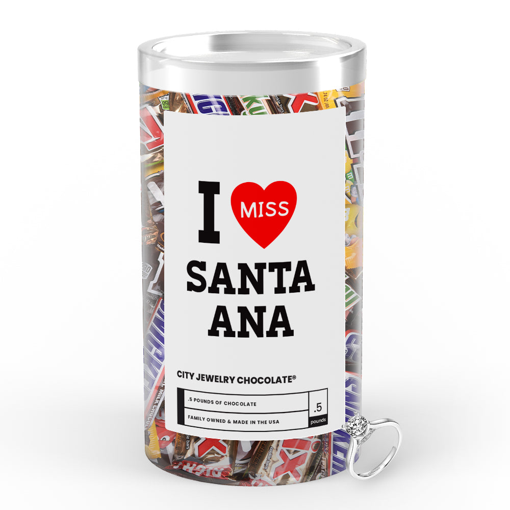 I miss Santa Ana City Jewelry Chocolate