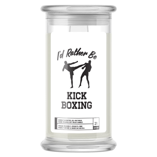 I'd rather be Kick Boxing Candles