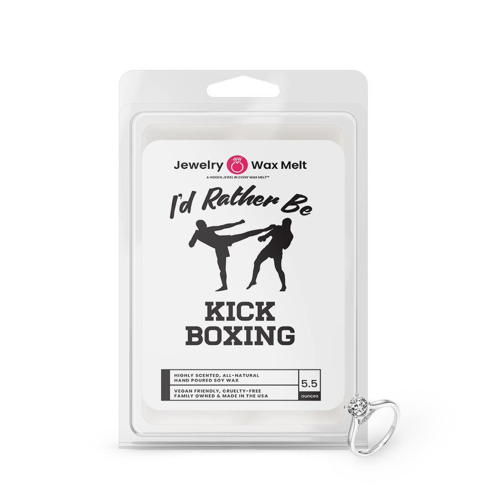 I'd rather be Kick Boxing Jewelry Wax Melts