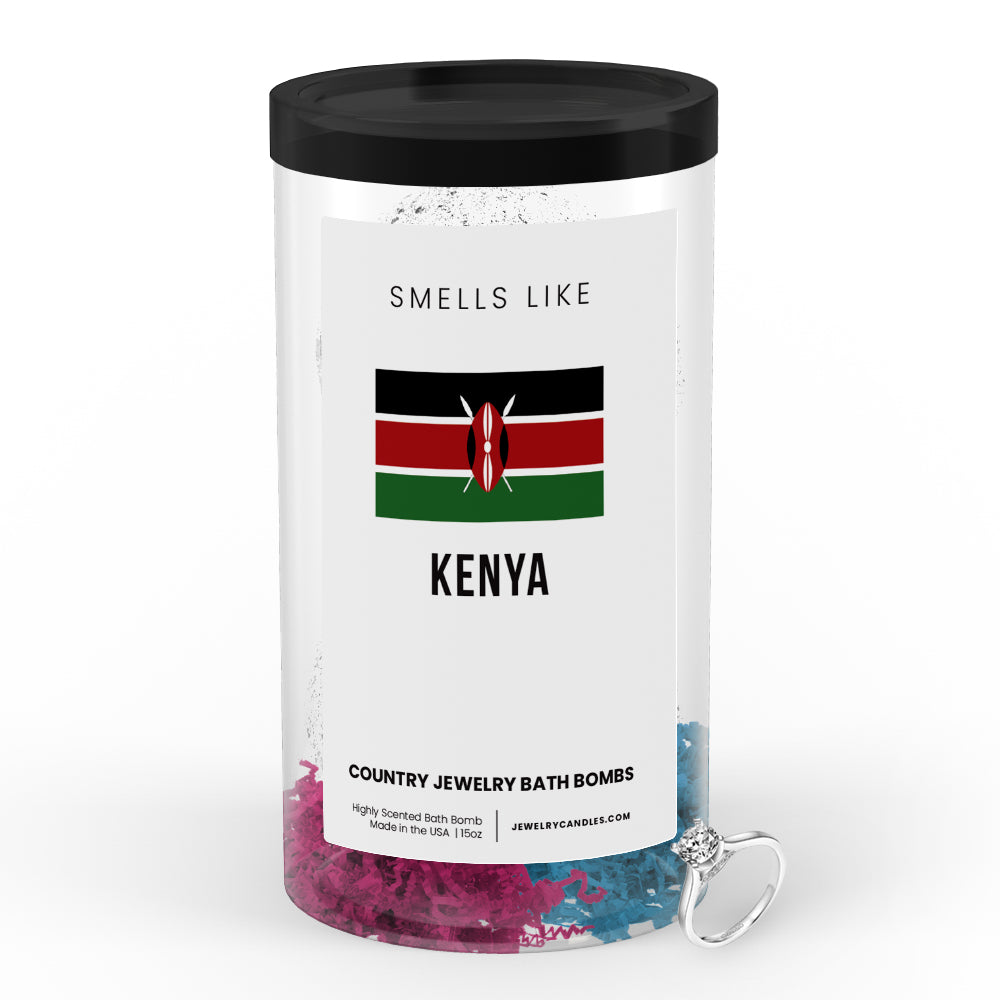 Smells Like Kenya Country Jewelry Bath Bombs
