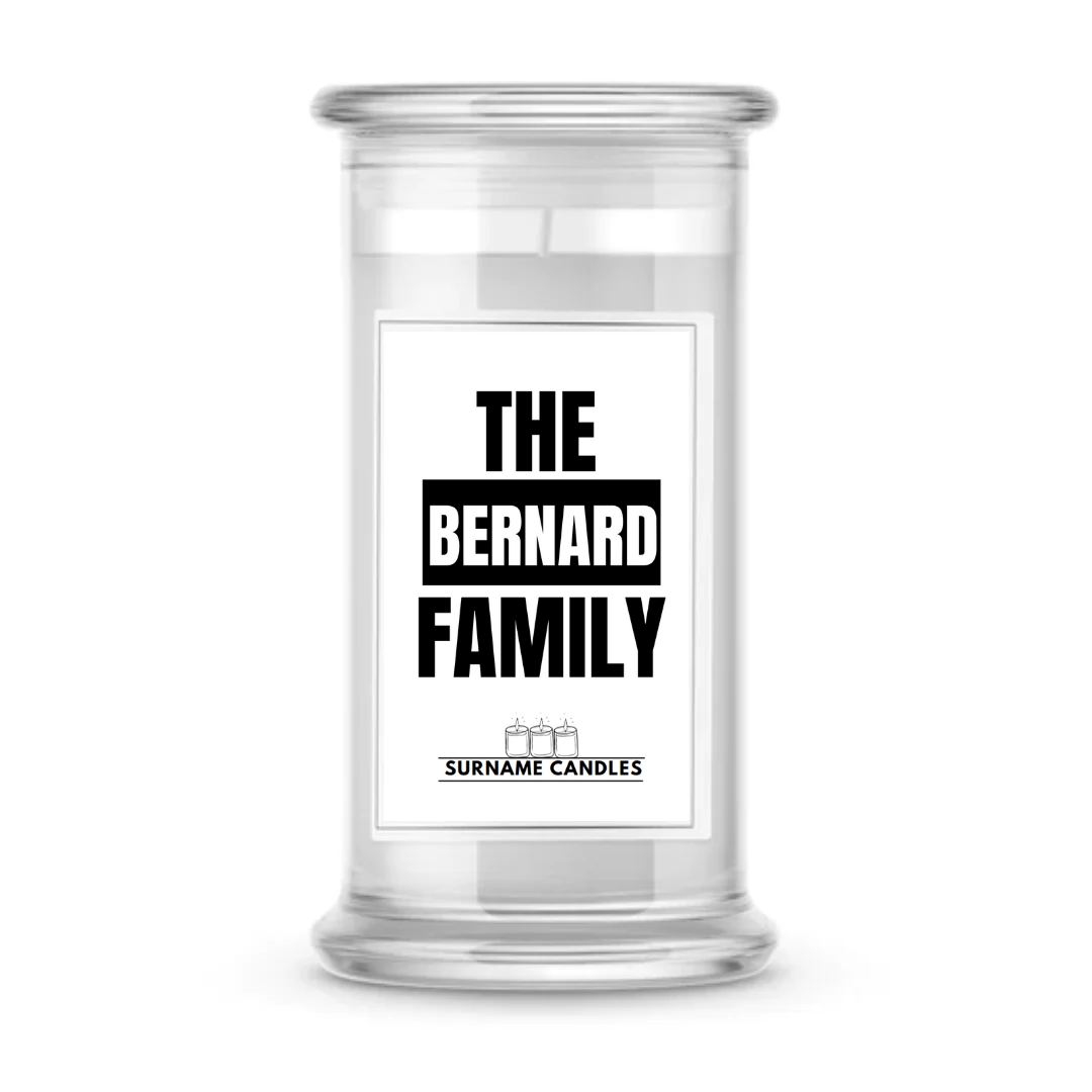 The Bernard Family | Surname Candles