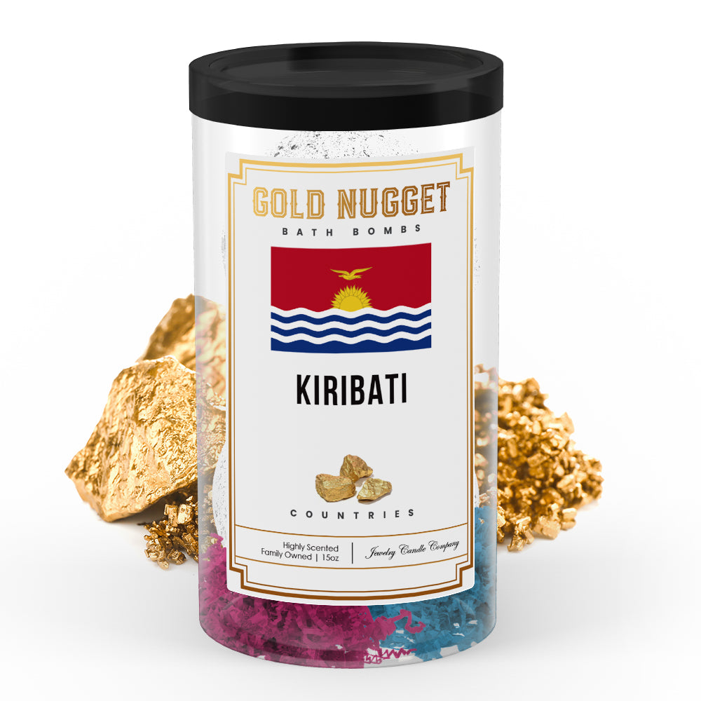 Kiribati Countries Gold Nugget Bath Bombs