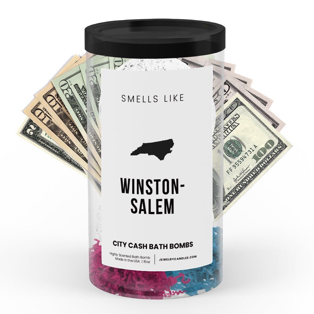 Smells Like Winston-Salem City Cash Bath Bombs