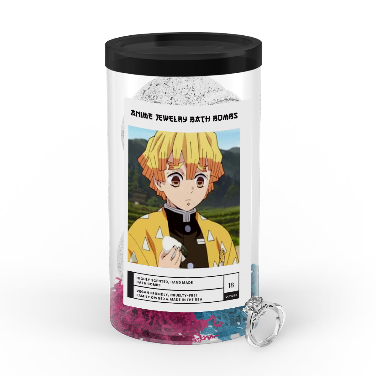 Agatsuma, Zenitsu (我妻 善逸) | Anime Jewelry Bath Bombs