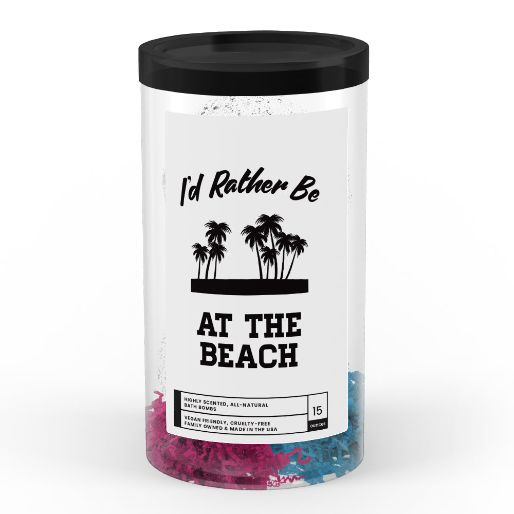 I'd rather be At The Beach Bath Bombs