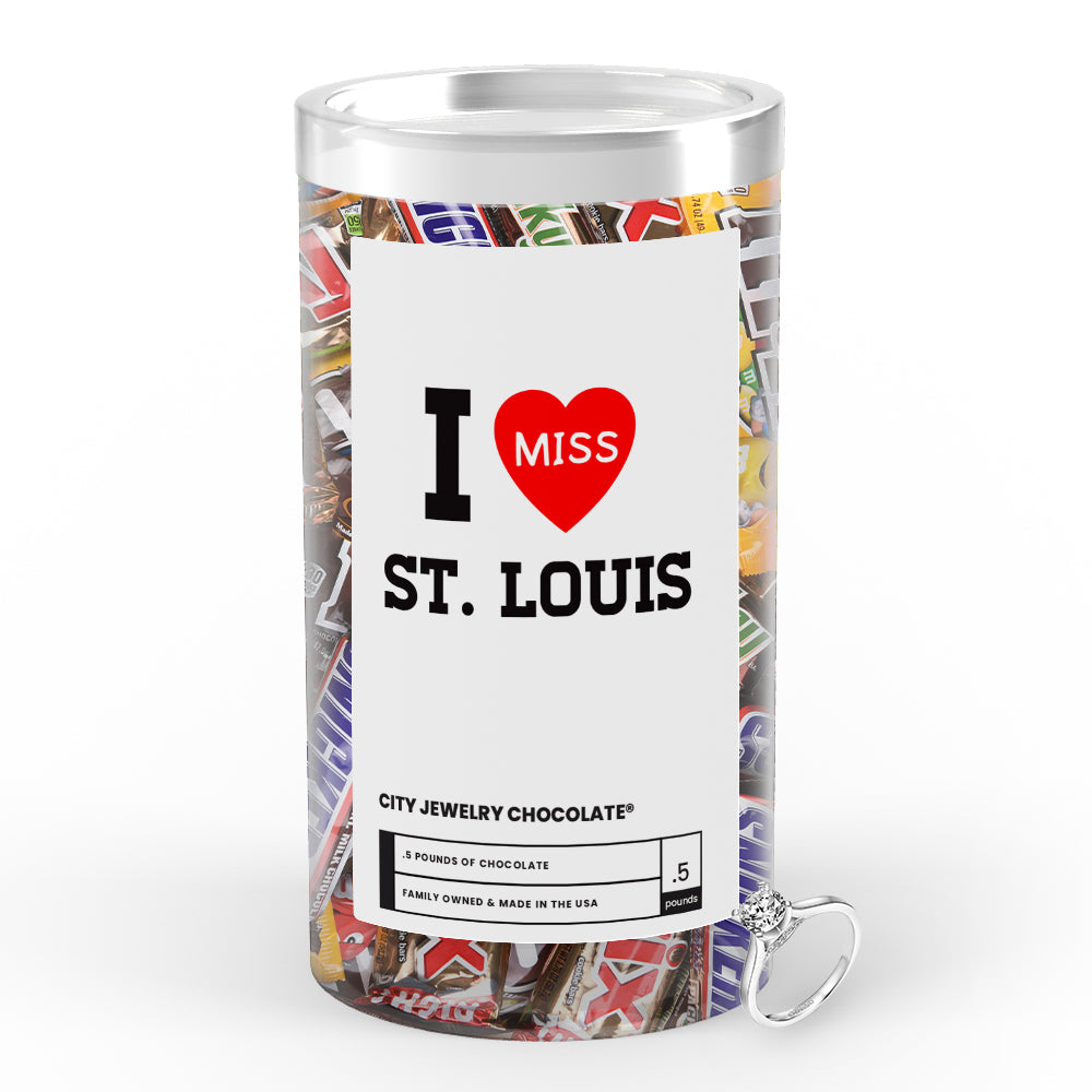 I miss ST. Louis City Jewelry Chocolate