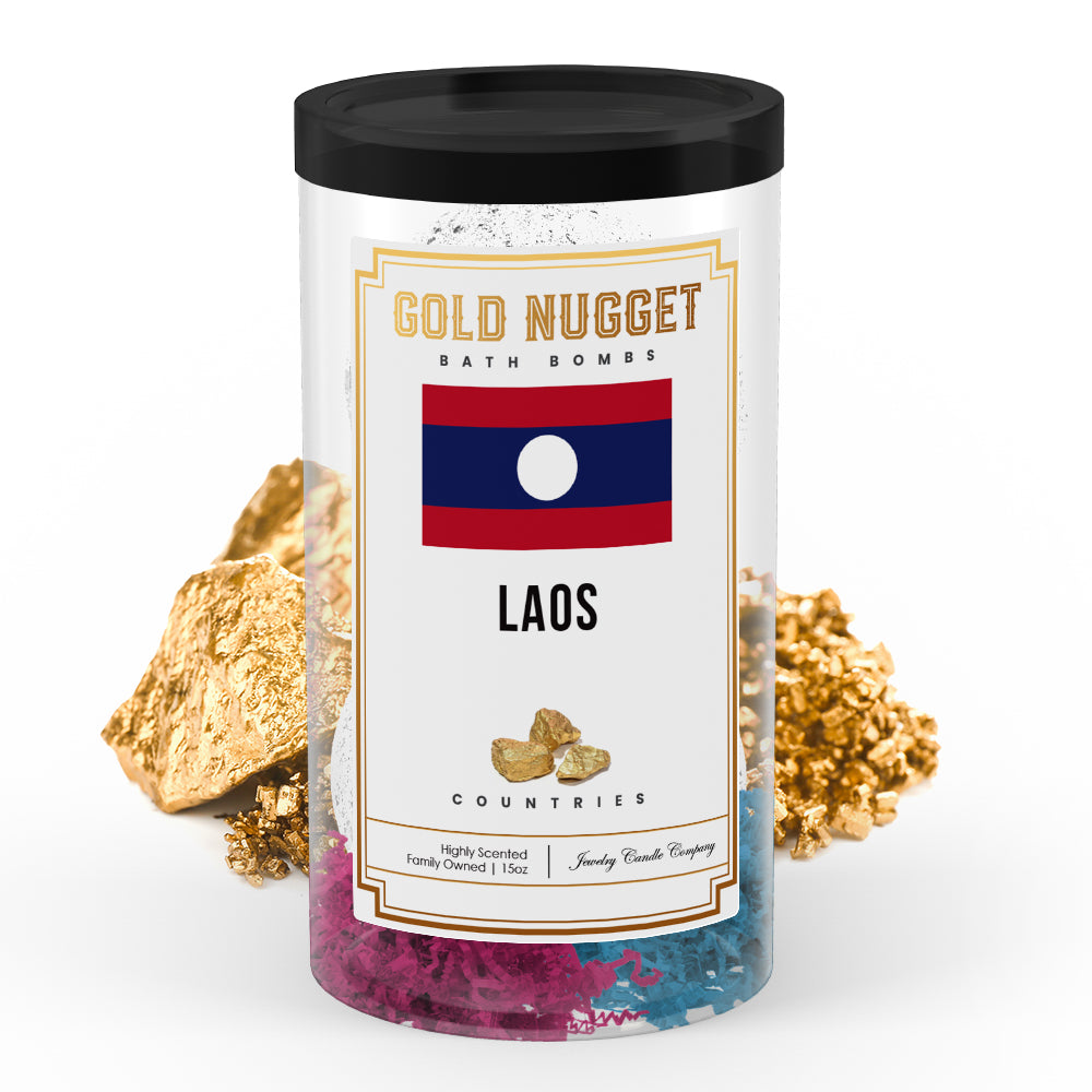 Laos Countries Gold Nugget Bath Bombs