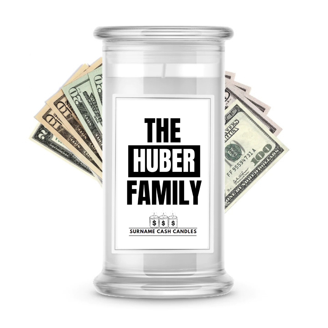 The Huber Family | Surname Cash Candles