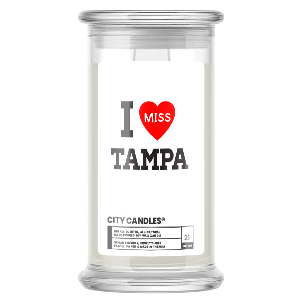 I miss Tampa City  Candles