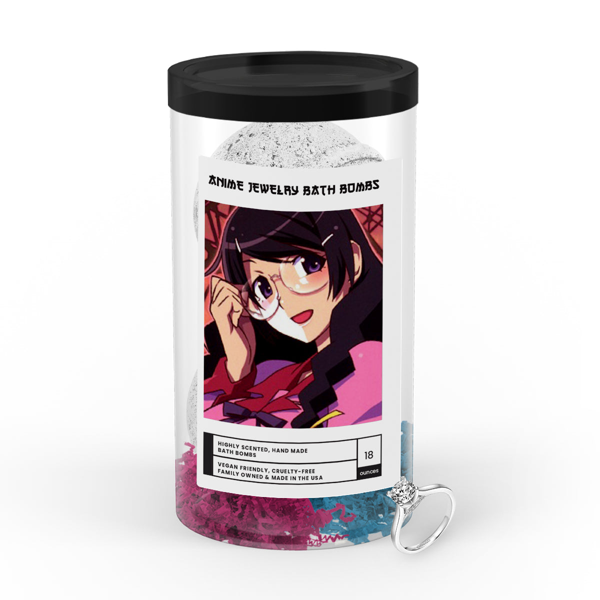 Hanekawa, Tsubasa (羽川 翼) | Anime Jewelry Bath Bombs