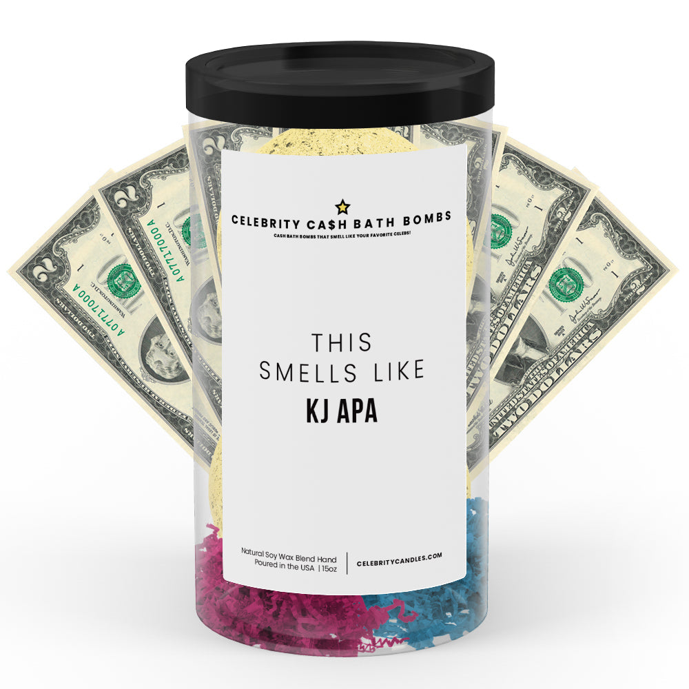 This Smells Like KJ Apa Celebrity Cash Bath Bombs
