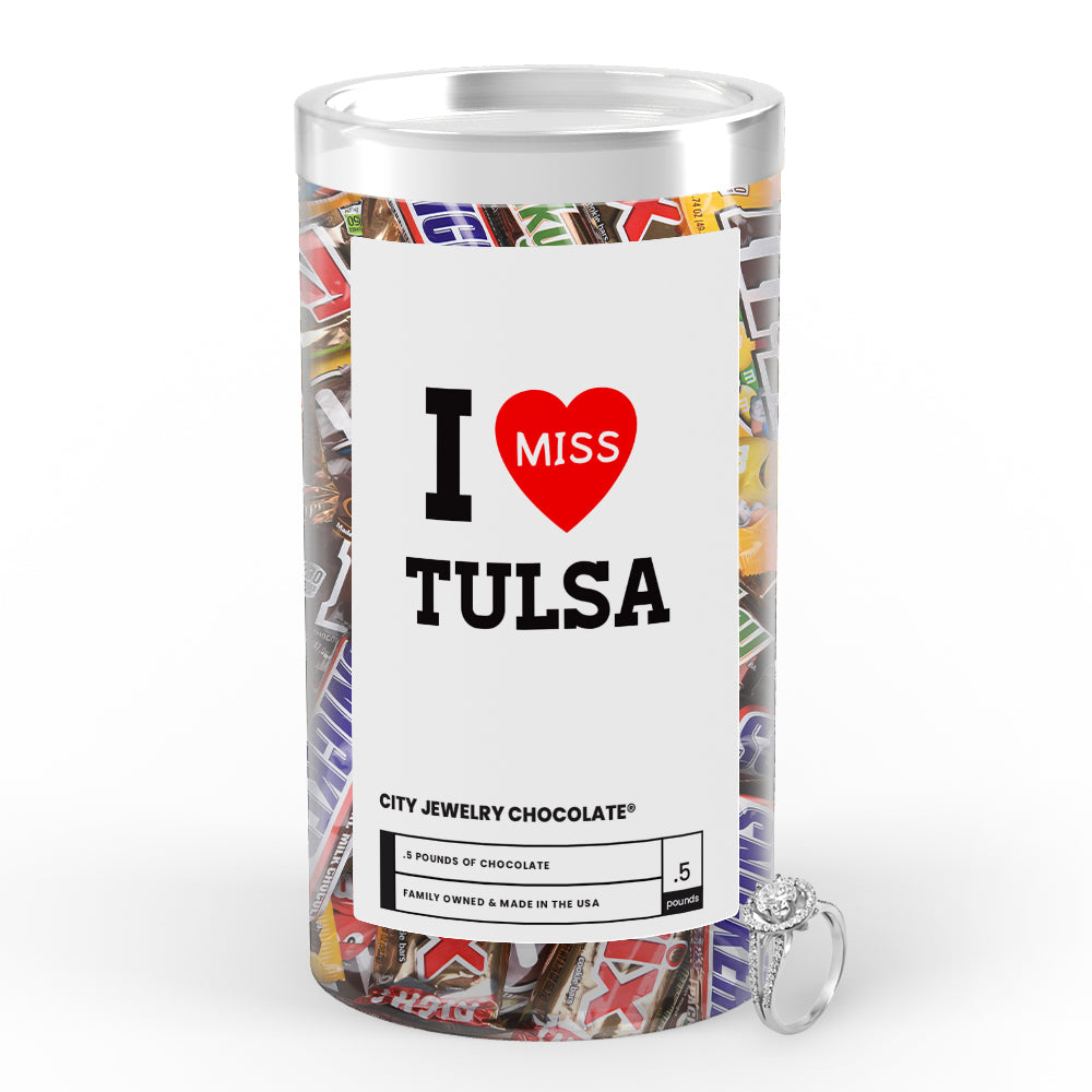 I miss Tulsa City Jewelry Chocolate